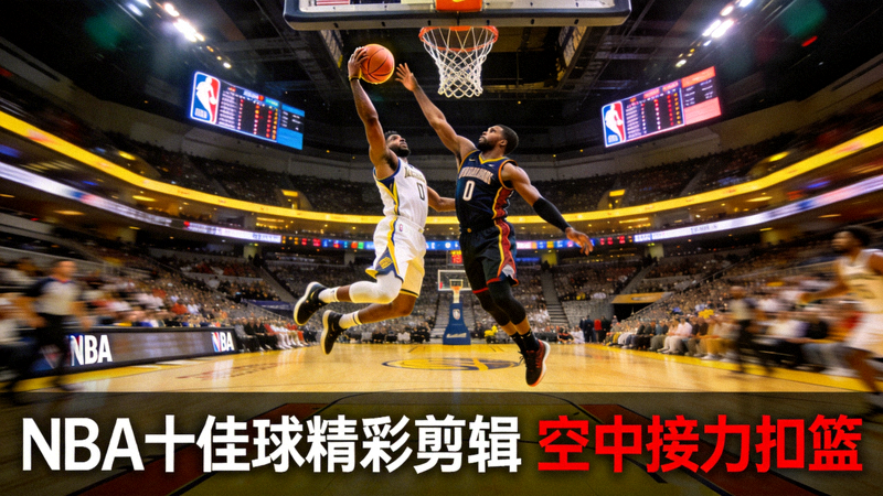 NBA十佳球精彩剪辑视频预览图 - 空中接力扣篮